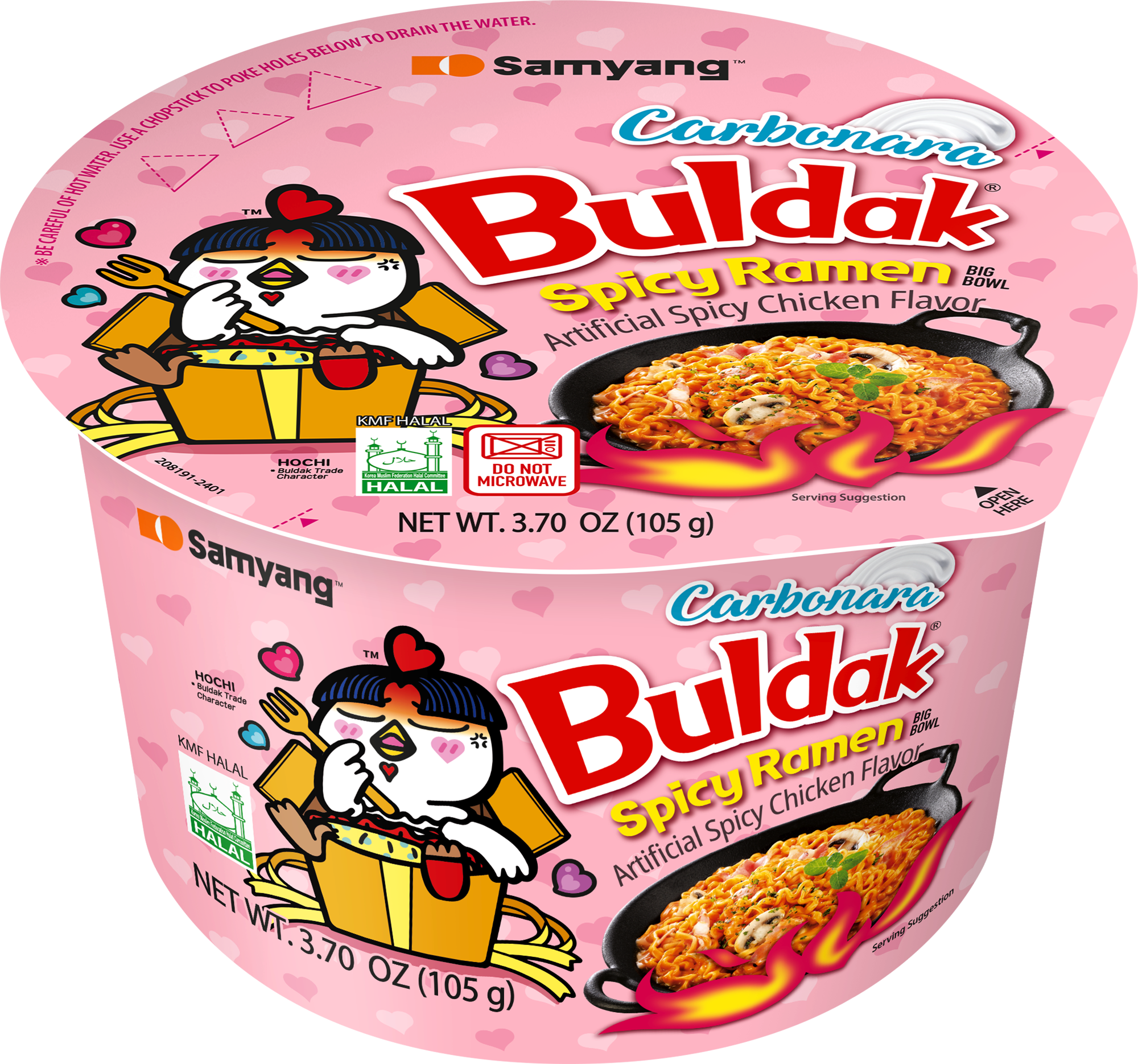 20250312_033811 Buldak Hot Chicken Ramen Carbonara - 80 g – Image 1