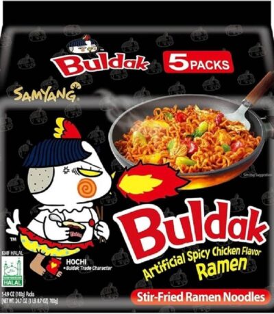Buldak Hot Chicken Flavor Ramen 5 x 140 g