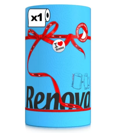 Renova XXL essuie-tout bleu