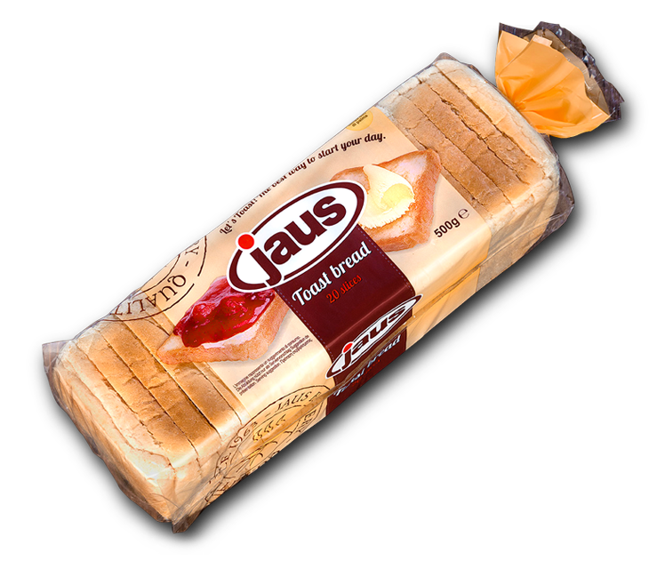 PANE TOAST JAUS AMERICAN BREAD 500G PRO Jaus Sandwich Toast - 500 g – Image 1