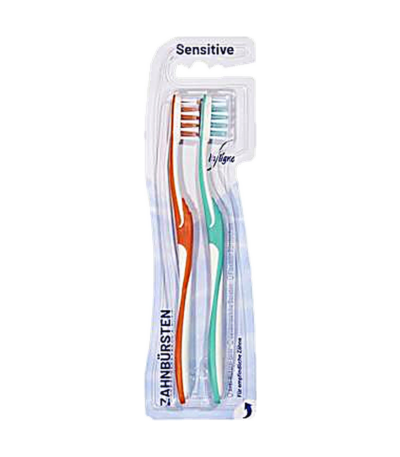 La Ligne Brosse à dents sensitive 2 pièces