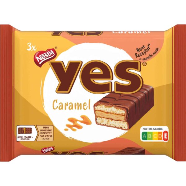 Nestlé YES 3x Caramel - 96 g