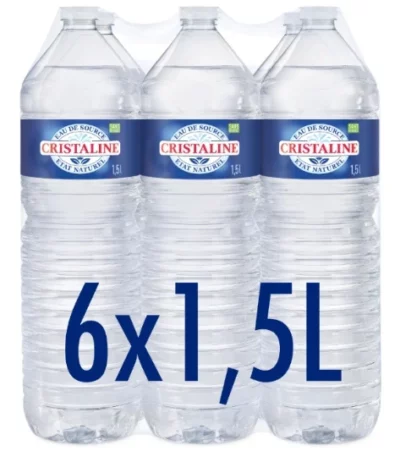 Cristalline eau minérale plate - 6x1.5L
