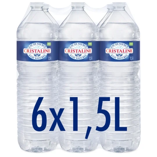 Cristalline eau minérale plate - 6x1.5L