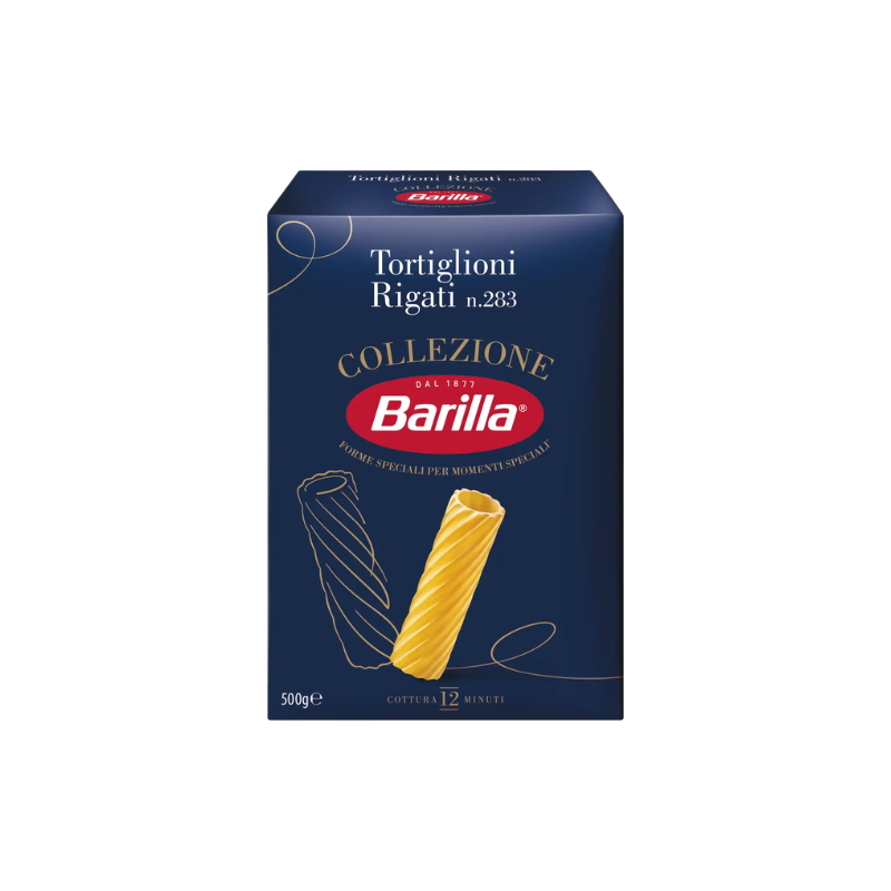 la-collezione-tortiglioni-rigati-no-283 Barilla Tortiglioni rigati - 500 g – Image 1