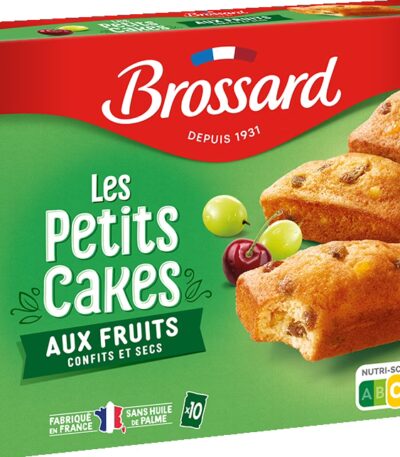 Brossard Mini cake aux fruits - 10x