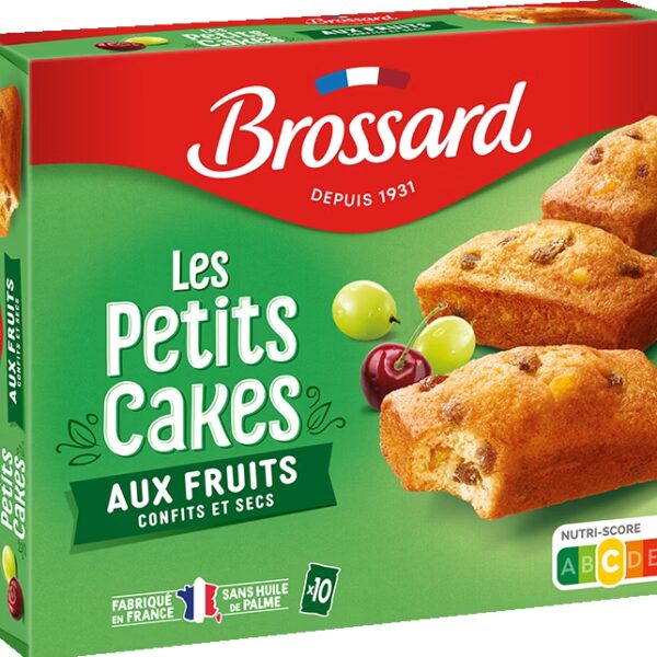 Brossard Mini cake aux fruits - 10x