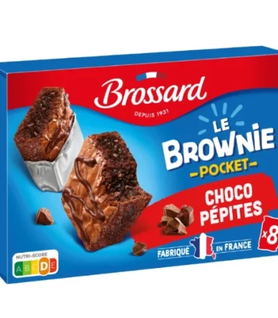 Mini Brownie Choco Pépites Brossard - 8x