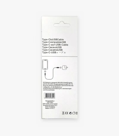 Chargeur secteur VICTORY 5 W avec câble USB-A vers USB-C