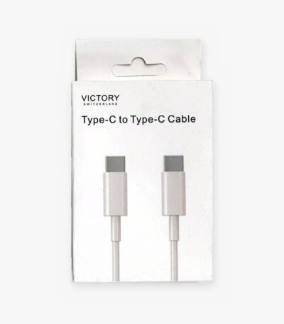 Câble VICTORY USB-C vers USB-C – 1 m