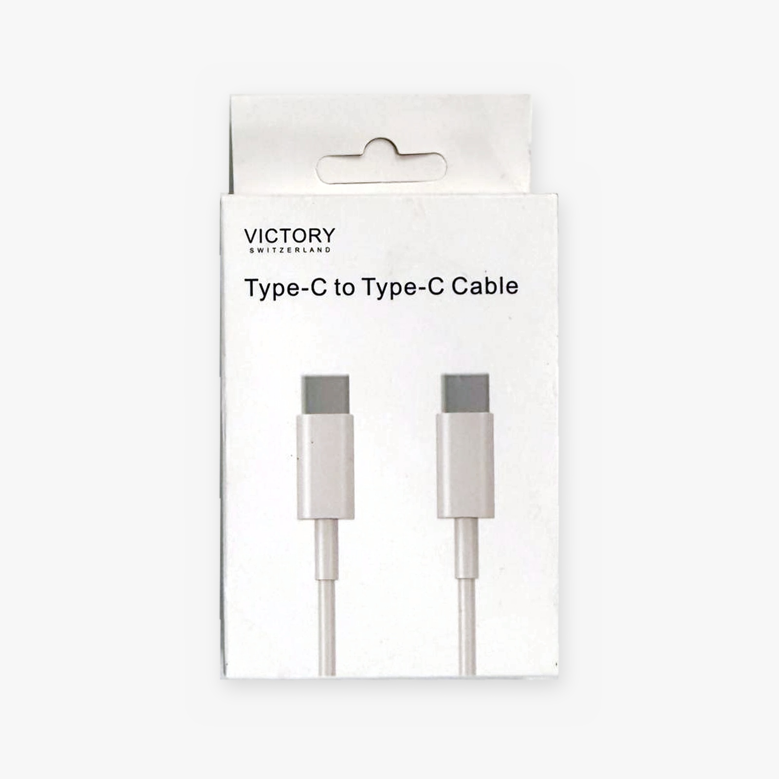 07_cable_usb_c_vers_usb_c_face Câble VICTORY USB-C vers USB-C – 1 m – Image 1