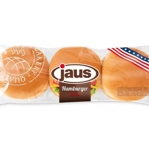 Jaus 6 pains à hamburger - 300g