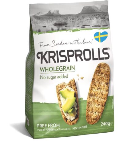 Krisprolls Grains entiers sans sucre ajouté - 240 g