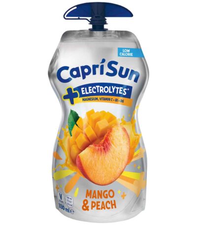 Capri-Sun + Electrolytes Mango & Peach - 330ml