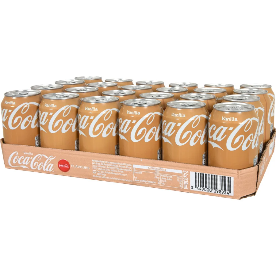 product-zoom-339451-01 Coca-Cola Vanilla 24 x 33 cl – Image 1
