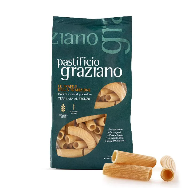 rigatoni.webp Rigatoni Pastificio Graziano - 500g – Image 1