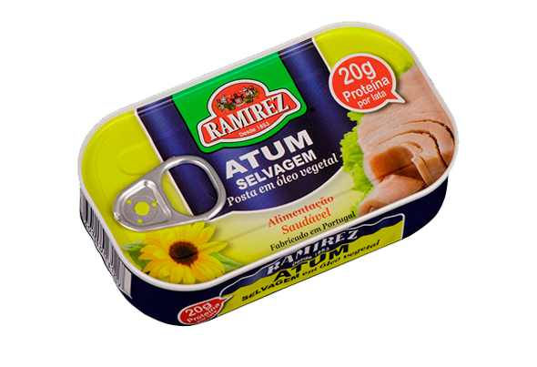 Ramirez thon huile végétale 120 g