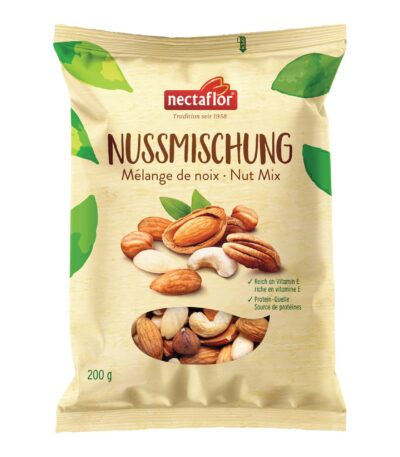 Nectaflor mélange de noix sans sel 200 g