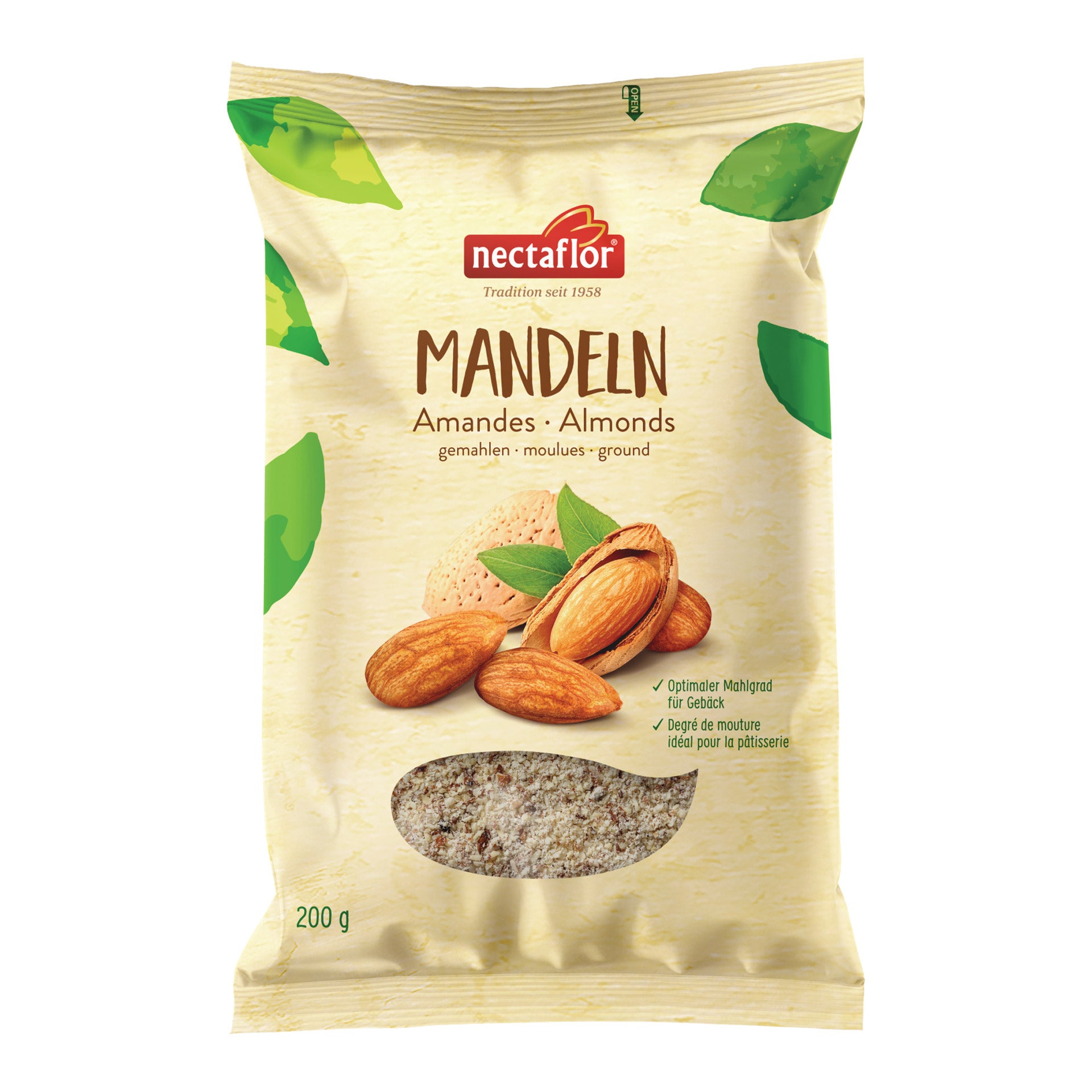 50805.jpg Nectaflor amandes moulues 200 g – Image 1