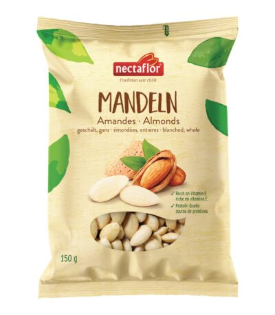 Nectaflor amandes pelées entières 150 g