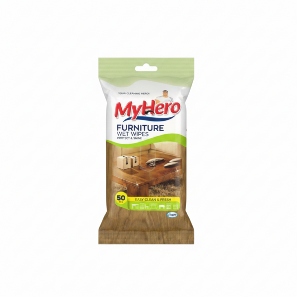MyHero lingettes nettoyantes pour meubles – 50 pièces