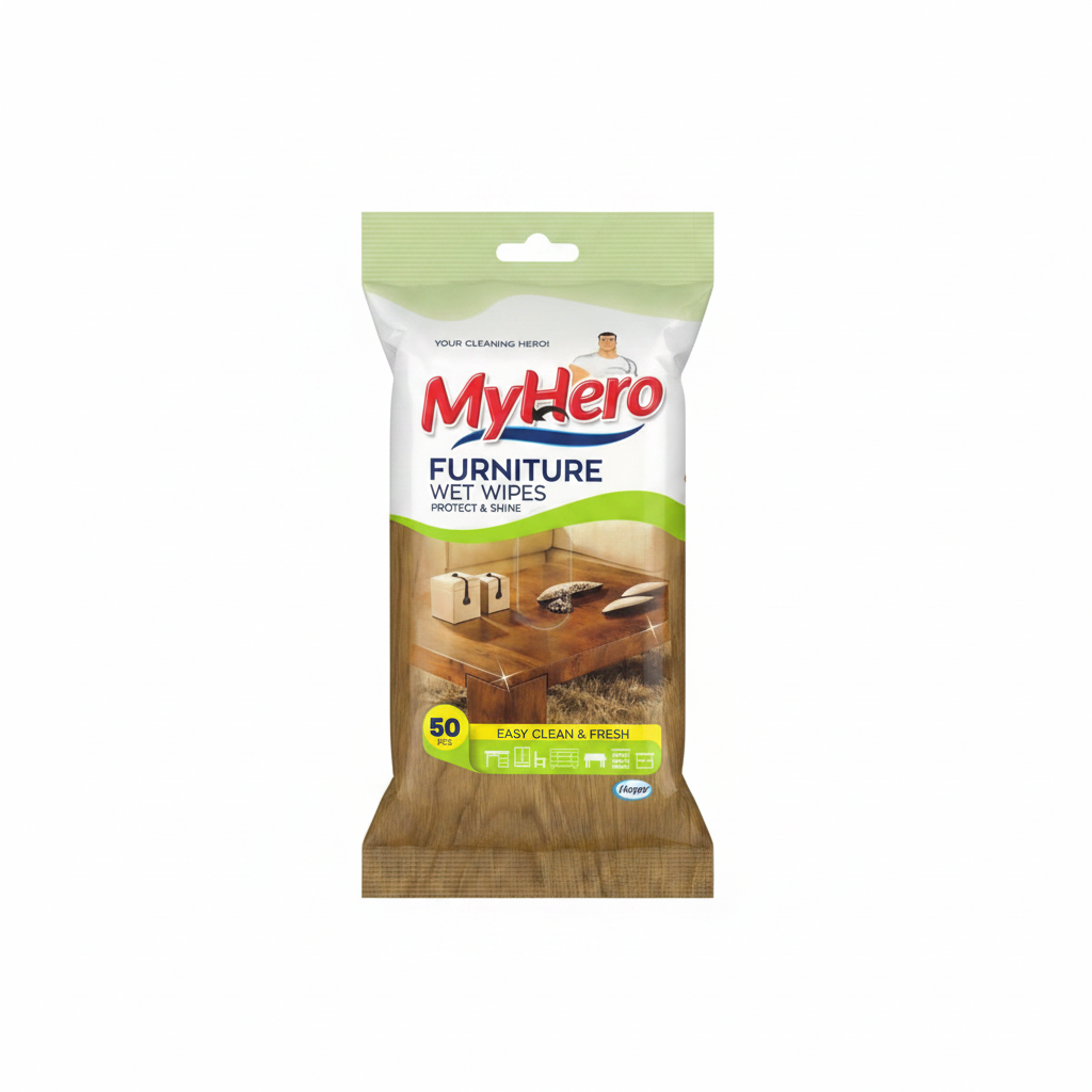 MyHero lingettes nettoyantes pour meubles – 50 pièces MyHero lingettes nettoyantes pour meubles – 50 pièces